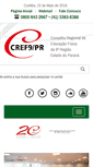 Mobile Screenshot of crefpr.org.br